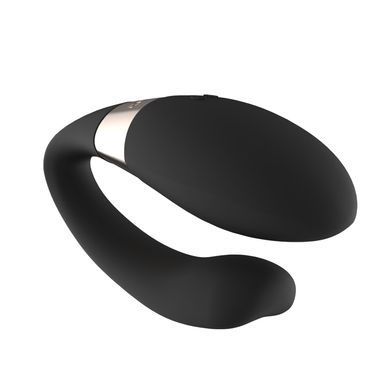 Вібратор для пар LELO Tiani Duo Black, 2 мотори, пульт ДК SO8117 фото Купити Вібратор для пар LELO Tiani Duo Black, 2 мотори, пульт ДК  Lelo (Швеція) 10 339 грн