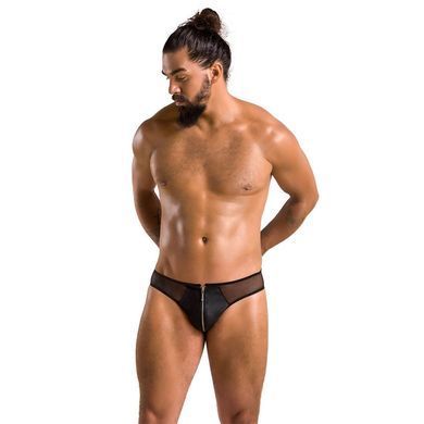 Чоловічі сліпи на блискавці Passion 042 SLIP TIMMY L/XL Black, екошкіра, сітка SO7597 фото Купити Чоловічі сліпи на блискавці Passion 042 SLIP TIMMY L/XL Black, екошкіра, сітка  Passion (Польща) 1 468 грн