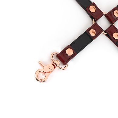 Кожаная крестовина Liebe Seele Wine Red Hogtie SO9459 фото Купить   Liebe Seele (Японія) 1 173 грн