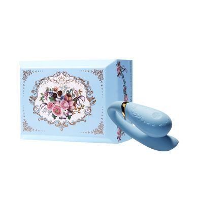 Смартвібратор для пар Zalo &mdash; Fanfan Royal Blue SO6668 фото Купити Смартвібратор для пар Zalo &mdash; Fanfan Royal Blue  Zalo  5 694 грн
