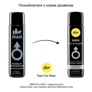 Силіконова змазка pjur MAN Extremeglide 100 мл, густа, довготривала, економна PJ10640 фото Купити Силіконова змазка pjur MAN Extremeglide 30 мл, густа, довготривала, економна  Pjur (Люксембург) 729 грн