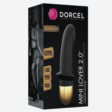 Вибратор Dorcel Mini Lover Black 2.0 перезаряжаемый, для точки G и массажа простаты SO3572 фото Купить   Dorcel (Франція) 2 115 грн