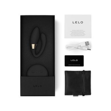 Вібратор для пар LELO Tiani Duo Black, 2 мотори, пульт ДК SO8117 фото Купити Вібратор для пар LELO Tiani Duo Black, 2 мотори, пульт ДК  Lelo (Швеція) 10 339 грн