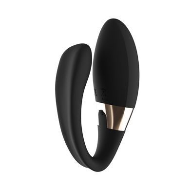 Вібратор для пар LELO Tiani Duo Black, 2 мотори, пульт ДК SO8117 фото Купити Вібратор для пар LELO Tiani Duo Black, 2 мотори, пульт ДК  Lelo (Швеція) 10 339 грн