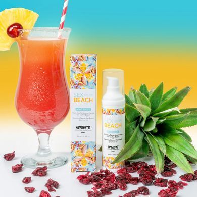 Масажна олія EXSENS Sex on the Beach 50мл розігрівальна, без цукру, без парабенів, їстівна SO3330 фото Купити Масажна олія EXSENS Sex on the Beach 50мл розігрівальна, без цукру, без парабенів, їстівна  Exsens (Франція) 618 грн