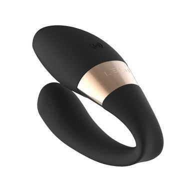 Вібратор для пар LELO Tiani Duo Black, 2 мотори, пульт ДК SO8117 фото Купити Вібратор для пар LELO Tiani Duo Black, 2 мотори, пульт ДК  Lelo (Швеція) 10 339 грн