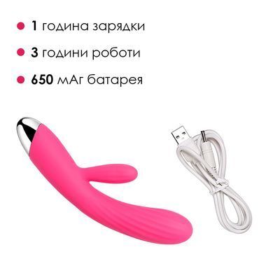 Інтелектуальний вібратор-кролик із підігрівом Svakom Angel Plum Red SO4848 фото Купити Інтелектуальний вібратор-кролик із підігрівом Svakom Angel Plum Red  Svakom (США) 3 658 грн