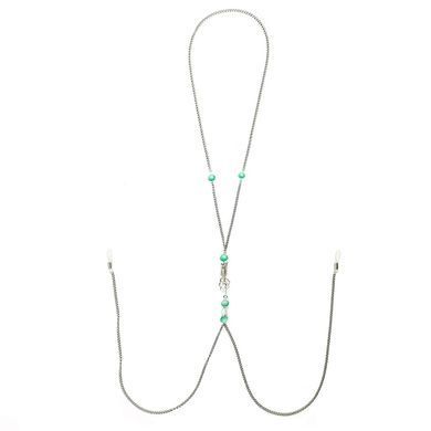 Прикраса для сосків Art of Sex - Nipple Clamps Arrow, колір м'ятний Art of Sex  &mdash; фото
