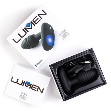 Интерактивная анальная пробка OhMiBod Lumen powered by KIIROO SO5224 фото Купить   Kiiroo (Нідерланди) 2 586 грн
