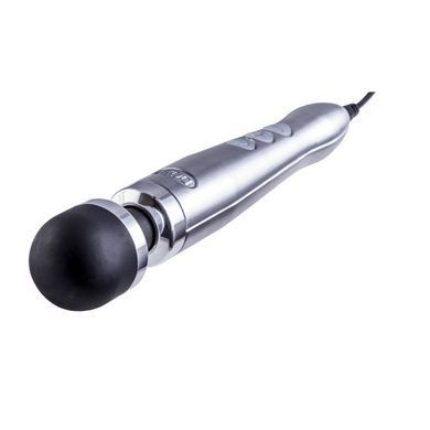 Вібромасажер DOXY Die Cast 3 Silver (Satin), дуже потужний, живлення 220В, металевий корпус SO2602 фото Купити Вібромасажер DOXY Die Cast 3 Silver (Satin), дуже потужний, живлення 220В, металевий корпус  Doxy (Великобританія) 6 652 грн