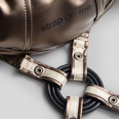 Трусики для страпону Strap-On-Me Leatherette Harness DESIROUS - NEW DESIGN SX4029 фото Купити Трусики для страпону Strap-On-Me Leatherette Harness DESIROUS - NEW DESIGN  Strap-On-Me  2 399 грн