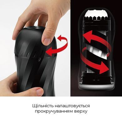 Мастурбатор Tenga Air-Tech Twist Tickle Red с изменяемой тугостью обхвата, эффект глубокого минета SO1421 фото Купить   Tenga (Японія) 1 893 грн
