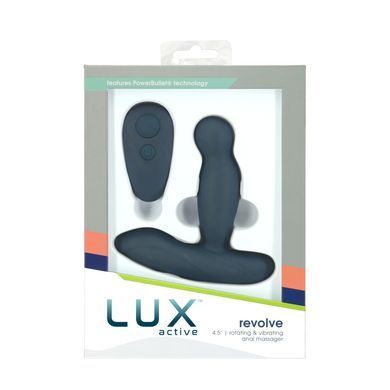 Массажер простаты с ротацией и вибрацией Lux Active Revolve, пульт ДУ SO6835 фото Купить   Lux Active (Канада) 3 917 грн