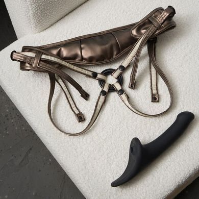 Трусики для страпону Strap-On-Me Leatherette Harness DESIROUS - NEW DESIGN SX4029 фото Купити Трусики для страпону Strap-On-Me Leatherette Harness DESIROUS - NEW DESIGN  Strap-On-Me  2 399 грн