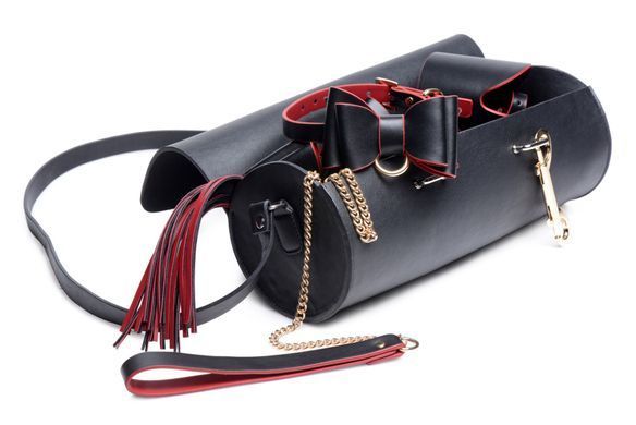 Набор БДСМ с дорожной сумкой Master Series: Bow &mdash; Luxury BDSM Set With Travel Bag, 11 предметов SO8796 фото Купить   Master Series (США) 5 746 грн