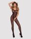 (SALE) Бодистокинг Obsessive Bodystocking F213 S/M/L, имитация кружевного боди и резинки для чулок SO7222 фото 3