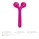 Електронний ультразвуковий ролик для обличчя та тіла GESKE Sonic Facial&Body Roller 4в1 magenta &mdash; фото 2