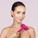 Електронний ультразвуковий ролик для обличчя та тіла GESKE Sonic Facial&Body Roller 4в1 magenta &mdash; фото 4