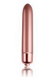 Вибропуля Rocks Off RO-90mm Touch of Velvet Rose Blush матовая, 10 режимов работы, на батарейке SO2037 фото