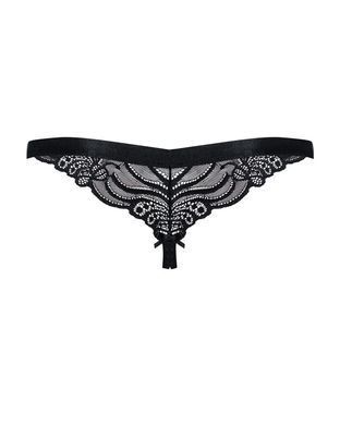 Мереживні танги з доступом Obsessive 828-THC-1 crotchless thong S/M, чорні SO7173 фото Купити Мереживні танги з доступом Obsessive 828-THC-1 crotchless thong S/M, чорні  Obsessive (Польща) 664 грн