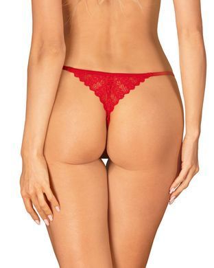 Трусики з доступом Obsessive Ingridia crotchless thong XL/2XL, червоні SO9045 фото Купити Трусики з доступом Obsessive Ingridia crotchless thong XS/S, червоні  Obsessive (Польща) 572 грн