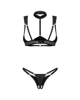 Комплект Obsessive Roccele 2-pcs crotchless set S/M SX3617 фото Купити Комплект Obsessive Roccele 2-pcs crotchless set S/M  Obsessive (Польща) 3 799 грн