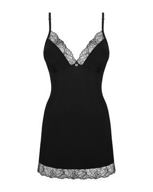 Сорочка и трусики Obsessive Bella Rou chemise & thong XS/S SO7858 фото Купить   Obsessive (Польща) 2 161 грн