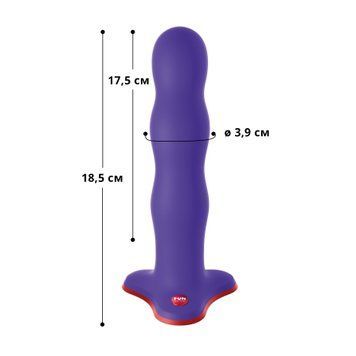 Фаллоимитатор Fun Factory BOUNCER, фиолетовый, шарики внутри, эффект вибрации, диаметр 3,9 см SX0997 фото Купить Фаллоимитатор Fun Factory BOUNCER, фиолетовый, шарики внутри, эффект вибрации, диаметр 3,9 см  Fun Factory  2 699 грн