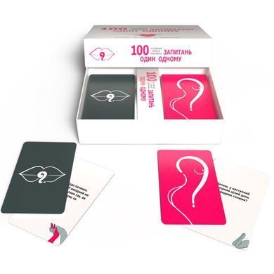 Эротическая игра &laquo;100 запитань один одному&raquo; (UA) SX0657 фото Купить   Bombat Game  553 грн