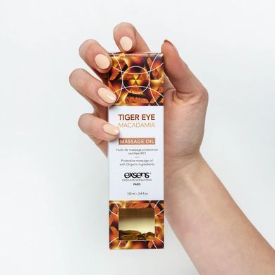 Масажна олія EXSENS Tiger Eye Macadamia (захист з тигровим оком) 100мл, натуральна SO2379 фото Купити Масажна олія EXSENS Tiger Eye Macadamia (захист з тигровим оком) 100мл, натуральна  Exsens (Франція) 1 006 грн