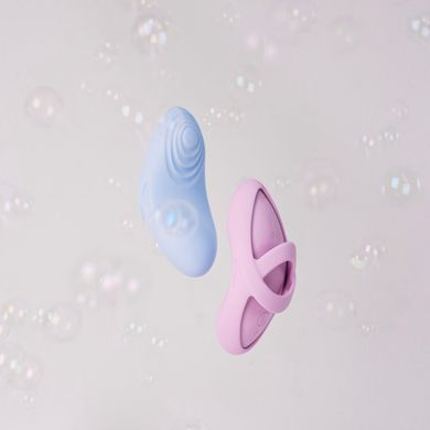 Смарт-вібратор для клітора Svakom Echo 2 Sky Blue, підігрів до 38 &deg;C, знімна насадка на палець SX2448 фото Купити Смарт-вібратор для клітора Svakom Echo 2 Sky Blue, підігрів до 38 &deg;C, знімна насадка на палець  Svakom  2 422 грн