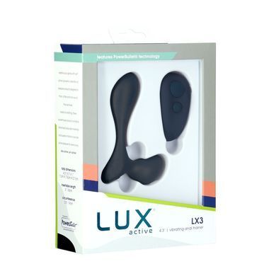 Вібромасажер простати Lux Active LX3 Vibrating Anal Trainer, пульт ДК SO6836 фото Купити Вібромасажер простати Lux Active LX3 Vibrating Anal Trainer, пульт ДК  Lux Active (Канада) 2 863 грн