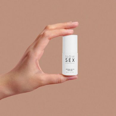 Олія для збудження Bijoux Indiscrets SLOW SEX Arousal Sex Oil CBD (30 мл) SO9342 фото Купити Олія для збудження Bijoux Indiscrets SLOW SEX Arousal Sex Oil CBD (30 мл)  Bijoux Indiscrets  1 529 грн