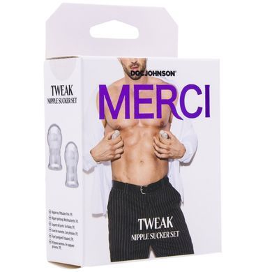Присоски для сосков Doc Johnson Merci - Tweak - Nipple Sucker Set SX2540 фото Купить   Doc Johnson (США) 858 грн