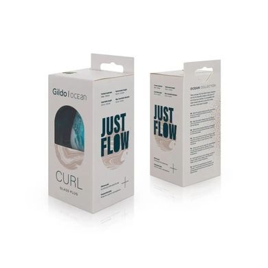 Скляна анальна пробка Gildo Ocean Curl, макс. діаметр 4 см SO8895 фото Купити Скляна анальна пробка Gildo Ocean Curl, макс. діаметр 4 см  Gildo (Нідерланди) 1 200 грн