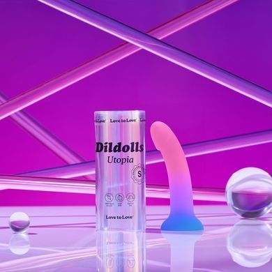 Дилдо з кольоровим градієнтом Love To Love DILDOLLS - UTOPIA S ультрам'який SX2848 фото Купити Дилдо з кольоровим градієнтом Love To Love DILDOLLS - UTOPIA S ультрам'який  Love To Love (Франція) 1 542 грн