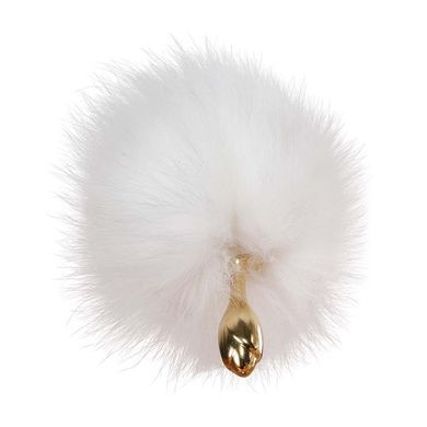Металева анальна пробка Лисячий хвіст LOCKINK SEVANDA White Fox-Tail Anal Rose-shape Plug SX0866 фото Купити Металева анальна пробка Лисячий хвіст LOCKINK SEVANDA White Fox-Tail Anal Pear-shape Plug  LOCKINK (Китай) 2 494 грн