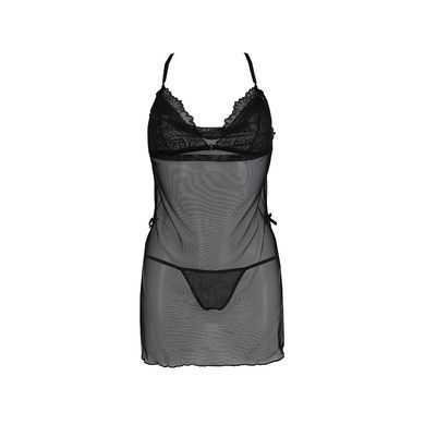 Сорочка Passion DELIENA CHEMISE L/XL black, стрінги із заниженою талією SO8418 фото Купити Сорочка Passion DELIENA CHEMISE L/XL black, стрінги із заниженою талією  Passion (Польща) 2 457 грн