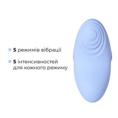 Смарт-вібратор для клітора Svakom Echo 2 Sky Blue, підігрів до 38 &deg;C, знімна насадка на палець SX2448 фото Купити Смарт-вібратор для клітора Svakom Echo 2 Sky Blue, підігрів до 38 &deg;C, знімна насадка на палець  Svakom  2 422 грн