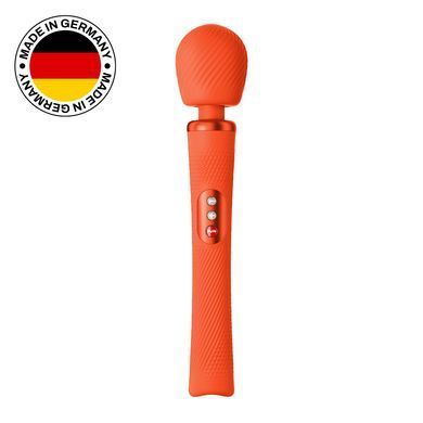 Вібромасажер Fun Factory VIM Vibrating Wand sunrise orange, суперпотужний та легкий, до 6 годин роботи SX0919 фото Купити Вібромасажер Fun Factory VIM Vibrating Wand sunrise orange, суперпотужний та легкий, до 6 годин роботи  Fun Factory (Німеччина) 5 451 грн