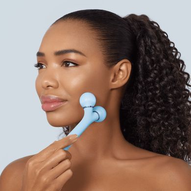 Електронний ультразвуковий ролик для обличчя GESKE Sonic Facial Roller 4в1 aquamarine HB0182 фото Купити Електронний ультразвуковий ролик для обличчя GESKE Sonic Facial Roller 4в1 aquamarine  GESKE 1 699 грн