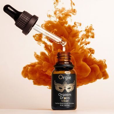 Збуджувальні краплі для клітора Orgie Orgasm Drops Vibe!, 15 мл, тепло-холод, ефект вібрації SX1532 фото Купити Збуджувальні краплі для клітора Orgie Orgasm Drops Vibe!, 15 мл, тепло-холод, ефект вібрації  Orgie (Бразилія-Португалія) 699 грн