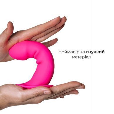 Дилдо с присоской Adrien Lastic Hitsens 2 Pink, отлично для страпона, макс. диам. 4см, длина 16,7см AD24011 фото Купить   Adrien Lastic  1 006 грн