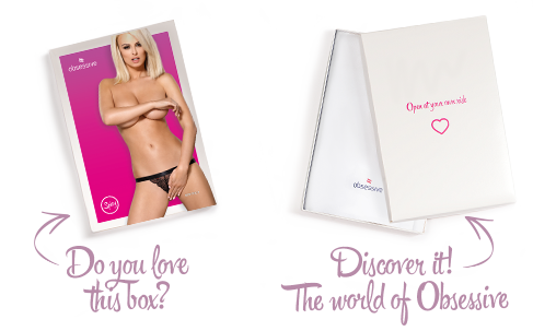 Мереживні танги з доступом Obsessive 828-THC-1 crotchless thong S/M, чорні SO7173 фото Купити Мереживні танги з доступом Obsessive 828-THC-1 crotchless thong S/M, чорні  Obsessive (Польща) 664 грн