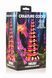 Фэнтезийный стеклянный фаллоимитатор Creature Cocks Twilight Rainbow Glass Dildo, 16 см SX2224 фото 4