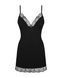 Сорочка и трусики Obsessive Bella Rou chemise & thong XS/S SO7858 фото 3