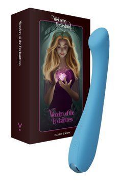Вибратор для точки G FairyGasm MerryWand blue SX0631 фото Купить   FairyGasm (Польща) 2 512 грн
