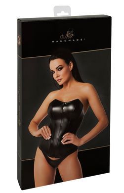 Корсет Noir Handmade F334 Powerwetlook corset - S SX2016 фото Купити Корсет Noir Handmade F334 Powerwetlook corset - S  Noir Handmade (Польща) 3 048 грн