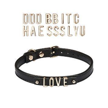 Чокер Liebe Seele DIY Choker with 21 Removable Letters, знімні букви, 21 буква в комплекті SX1673 фото Купити Чокер Liebe Seele DIY Choker with 21 Removable Letters, знімні букви, 21 буква в комплекті  Liebe Seele (Японія) 1 431 грн