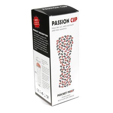 Мастурбатор з вібрацією Passion Cup - Vagina SX4047 фото Купити Мастурбатор з вібрацією Passion Cup - Vagina  Men Powerup  1 099 грн